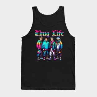 THUG LIFE GOLDEN GIRLS FULLCOLOR ARTs Tank Top